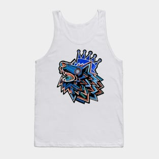 COLOURFUL KING WOLF Tank Top
